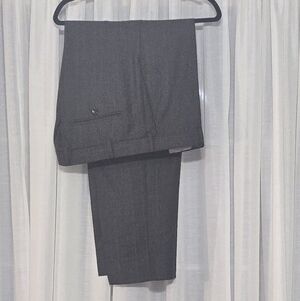 Hart Schaffner Marx Brown Plaid Dress Pants